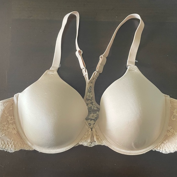Maidenform Beige Lace Accent Bra - Picture 1 of 6